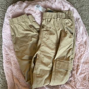 H&M Cotton Khaki Cargo Joggers